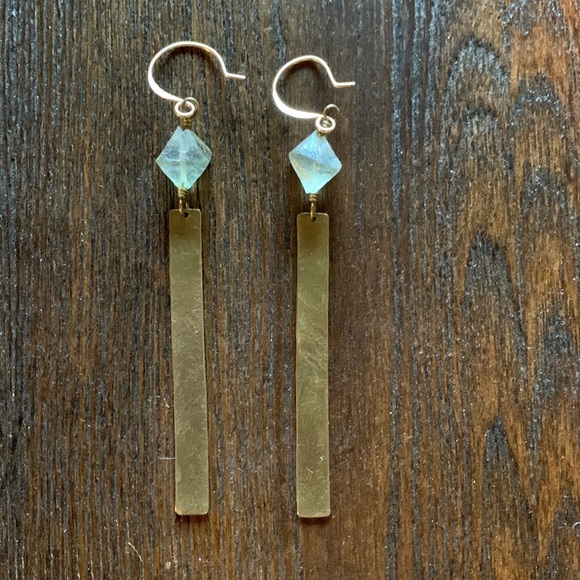 Jewelry - Dangling Bronze Pierced Earrings